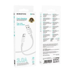 BOROFONE BX116 usb to type C белый